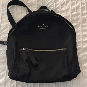 Kate Spade Black Backpack